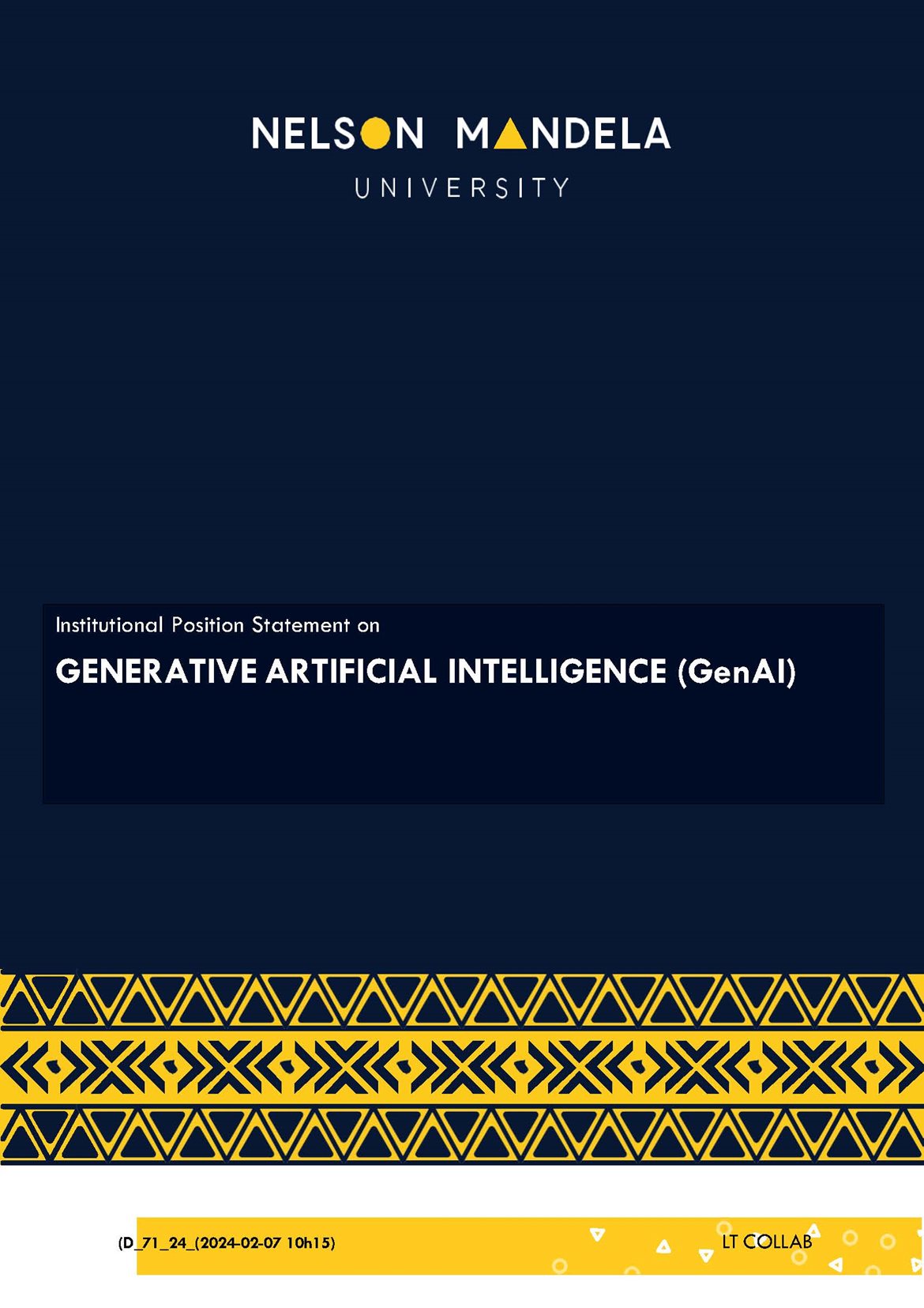 Generative Artificial Intelligence Learning Teaching